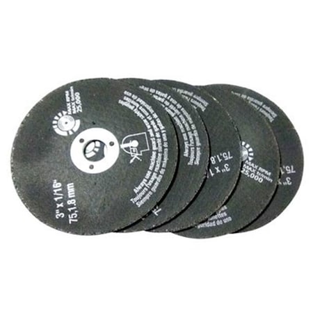Frita Frita 239223 3 in. Master Mechanic Cut Off Discs; 5 Piece 239223